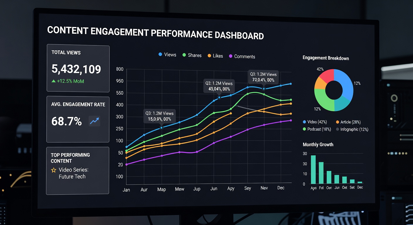 Content Engagement Dashboard