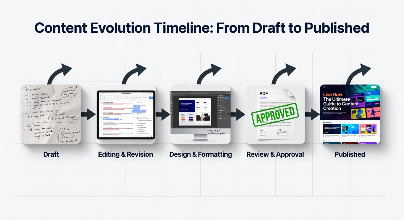 Content Evolution Timeline