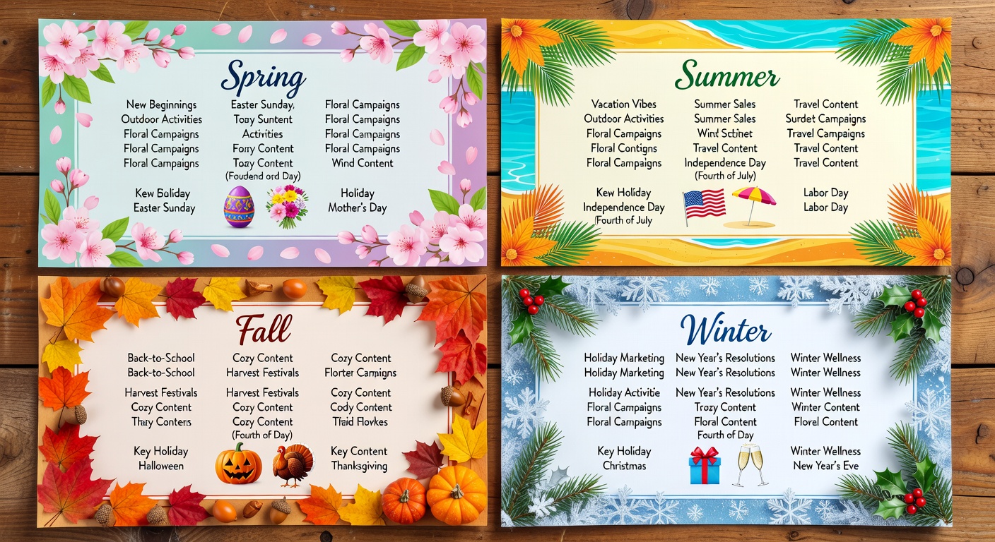 Seasonal Content Calendar