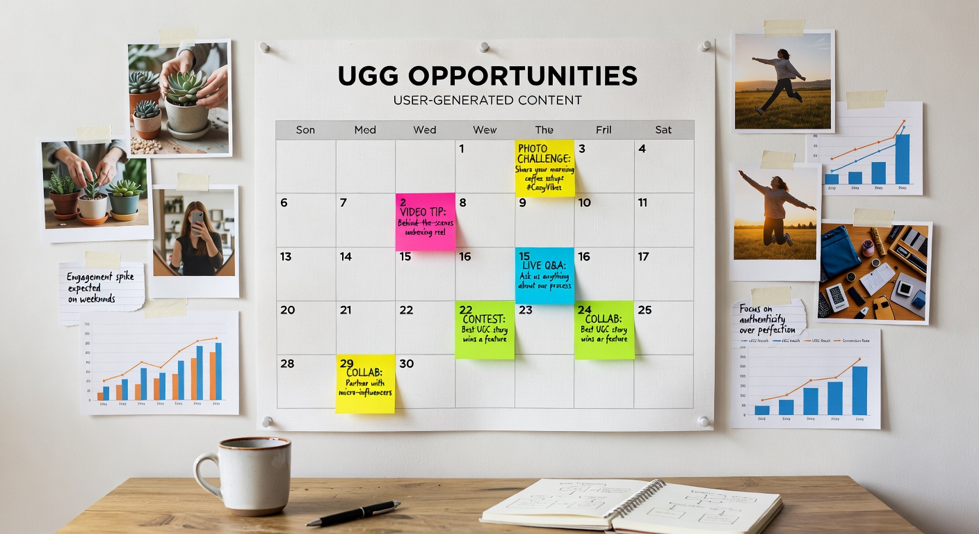 User Generated Content Calendar